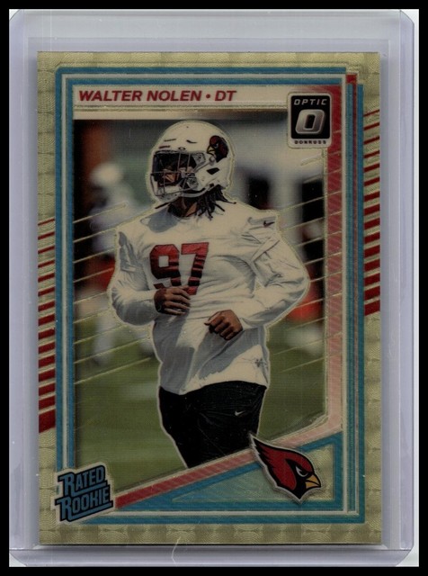2025 Donruss Optic #276 Walter Nolen Gold Vinyl #/1