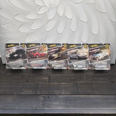   Set of 5-Hot Wheels Premium Car Culture Modern Classics Ferrari Testarossa  