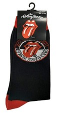 The Rolling Stones 'Established' Black Socks One Size  UK 7-11, Black