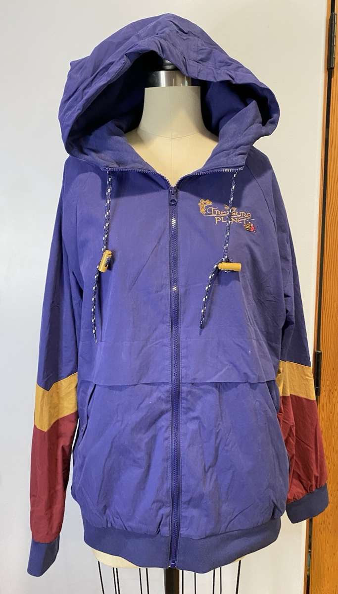 Boxlunch Disney Treasure Planet Color Block Windbreaker L Jim
