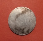 No Date Silver Dime Mint Error - Type 1 Ten Cent Silver Blank - Cleaned