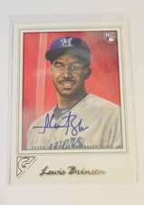 2017 Topps Gallery - Lewis Brinson #149 Autographs (AU, RC)
