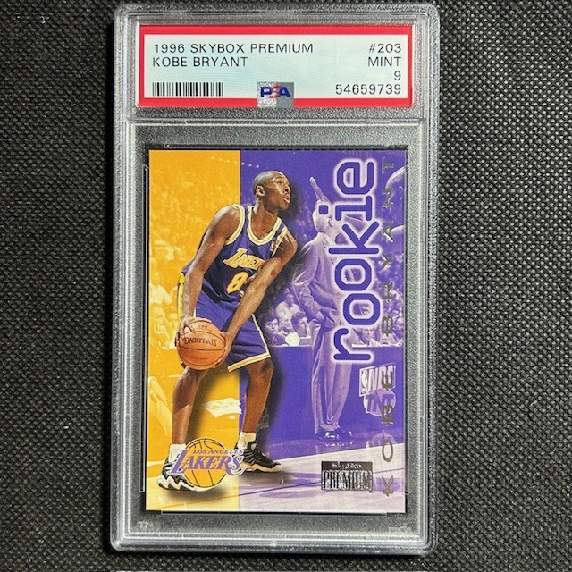 1996 SkyBox Premium Kobe Bryant #203 PSA 9 MINT Los Angeles Lakers HOF