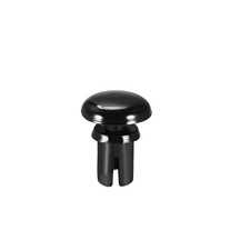 Push Clips Rivets 3.5mm x 4.5mm PCB Circuit Panel Nylon Fasteners Black 50Pcs