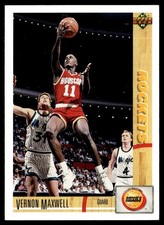 1991-92 Upper Deck Vernon Maxwell Houston Rockets #275