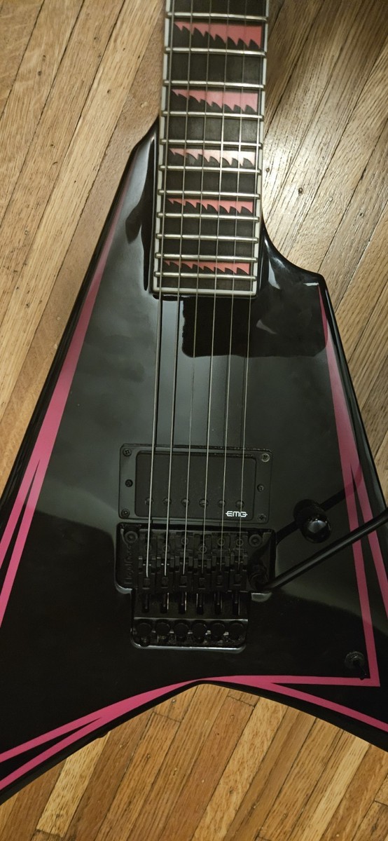 Edwards Electric Guitar E-al-166 Alexi Laiho Signature Pink