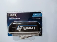 HART 40 Volt 4.0ah Battery - Black New Sealed 
