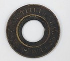 Antique Marked Finding Constitution Laws & Flag Approx 21mm Center Star Revs — photo 1