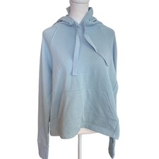 Sweaty Betty London Vapour Blue Revive Cropped Hoody Womens Size Small NEW