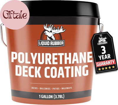 Polyurethane Deck Coating   10X Stronger than Traditional Deck Paint & Deck Stai