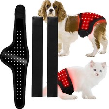 Red Infrared Light Therapy Belt Pets, 64 Lamp Beads, for Cats and Dogs