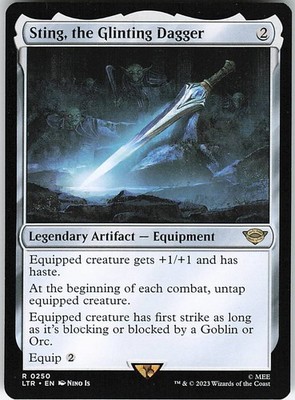 Sting, the Glinting Dagger Universes Beyond: the Lord of the Rings: Tales of...