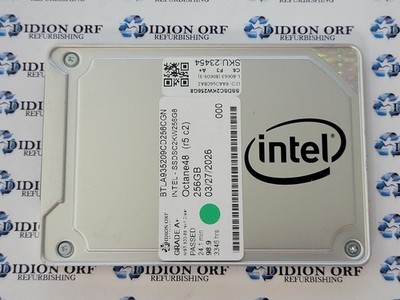 INTEL 256GB 2.5'' SATA SSD SSDSC2KW256G8, Grade A+, SKU 23454