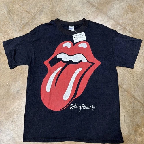 Rolling Stones North American Tour T-Shirt Sing 1980s vintage concert t-shirt, vintage, size XL, single stitch, B+ condition
