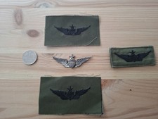 Badge, Pilot, Senior, Silver Wings,  Air Force, USA, Sterling, O. C. Tanner, S.L