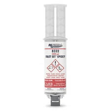 8332 Super Strength Fast Set Epoxy, 5000 PSI, 25 ml Dual Dispenser, Non Conducti
