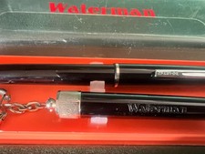 WATERMAN Flash Fountain Pen With Keychain Cartridge Holder Case