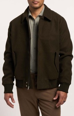 $348 Slate & Stone (Small) Olive Bomber Jacket New with Tags