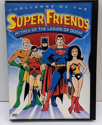 Challenge of the Superfriends: Attack of the Legion of Doom DVD Warner Bros 2003