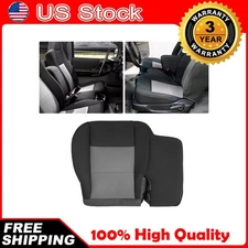 2003-2011 Fit Fitd Ranger Driver Bottom Cloth Seat Cover Left Side Black/Gray