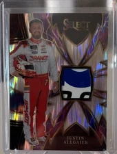 2024 Panini Select Sparks Flash Prizm Justin Allgaier #S-JAL