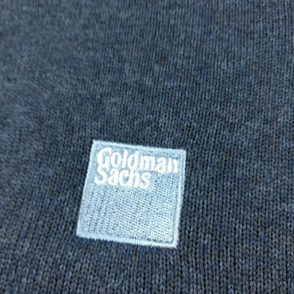 Patagonia Goldman Sachs Vest Better Sweater Full Zip Blue Mens Medium 25881 - Image 3 of 4