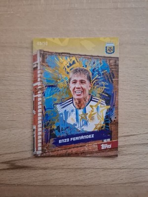 Enzo Fernandez /50  - Topps Argentina Team Set 2026