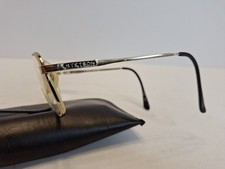 Vintage Stetson Zyloware 057 Gold Aviator Eyeglasses Frame Only 53-18-145