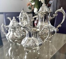 Towle Vintage Silver Plate 1964 El Grandee 5-Pc Coffee & Tea Set