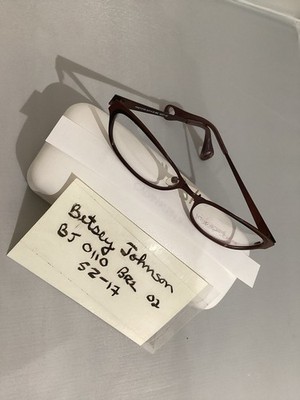 Betsey Johnson Bronze Metal Eyeglasses Frame BJ0110 02 FANCY EYES 51-17-135