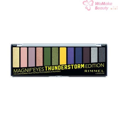 Rimmel London Magnifeyes Eyeshadow Palette 010 Thunderstrom Edition 0.5oz
