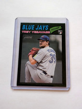 2026 Topps Heritage - Trey Yesavage #245 Dark Green Border (RC)