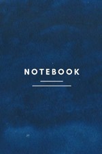 Blue Paperback Notebook Journal, Daily Planner: Simple, Professional  Good Look