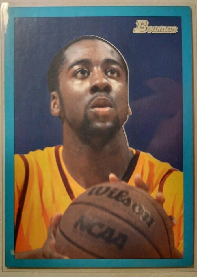 Bowman James Harden 48 Blue Rookie RC #1943/1948 Thunder 2009-10 Foto 3 de 4