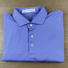 Holderness & Bourne &ldquo;The Perkins&rdquo; S/S Stripe Polo Men&rsquo;s XL Tailored Fit Alliant