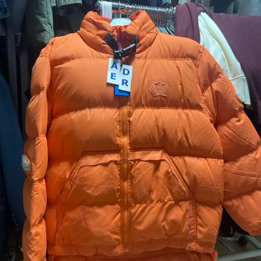 ADER error Orange Padded Down Jacket - New with T… - image 10
