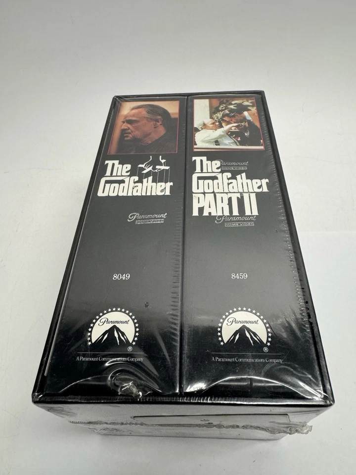 Vintage FACTORY SEALED "RARE" The Godfather: Parts 1 & 2 (VHS, 4 Tape Set) - Image 4 of 4