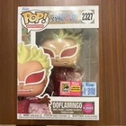 2026 SDCC EXCLUSIVE FUNKO POP! ONE PIECE DOFLAMINGO Comic CON STICKER FLOCKED