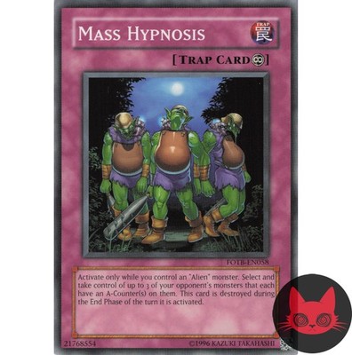 Yugioh Massenhypnose FOTB-DE058 Common NM