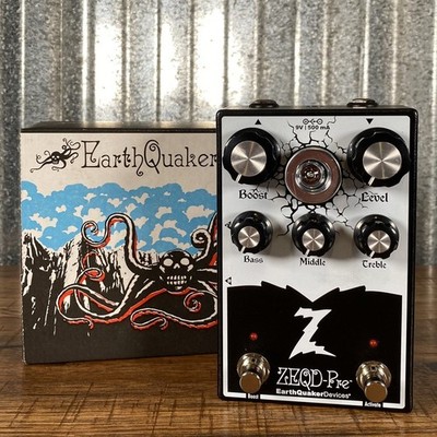 Earthquaker Devices EQD ZEQD-Pre Tube Preamp Guitar Effect Pedal