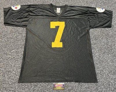 Ben Roethlisberger #7 Pittsburgh Steelers NFL Team Apparel Jersey Men s XL Black