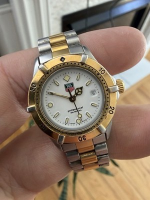 Tag Heuer Professional 200 WE 1422-R Two Tone Quartz Watch W New
