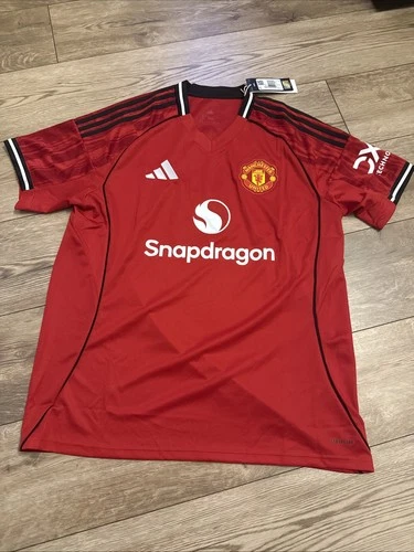 Authentic Adidas Manchester united Home Shirt 25/26 XL Mctomnay 8