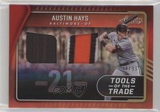 2022 Absolute Tools of the Trade 2 Swatch Spectrum Red 74/99 Austin Hays qf6