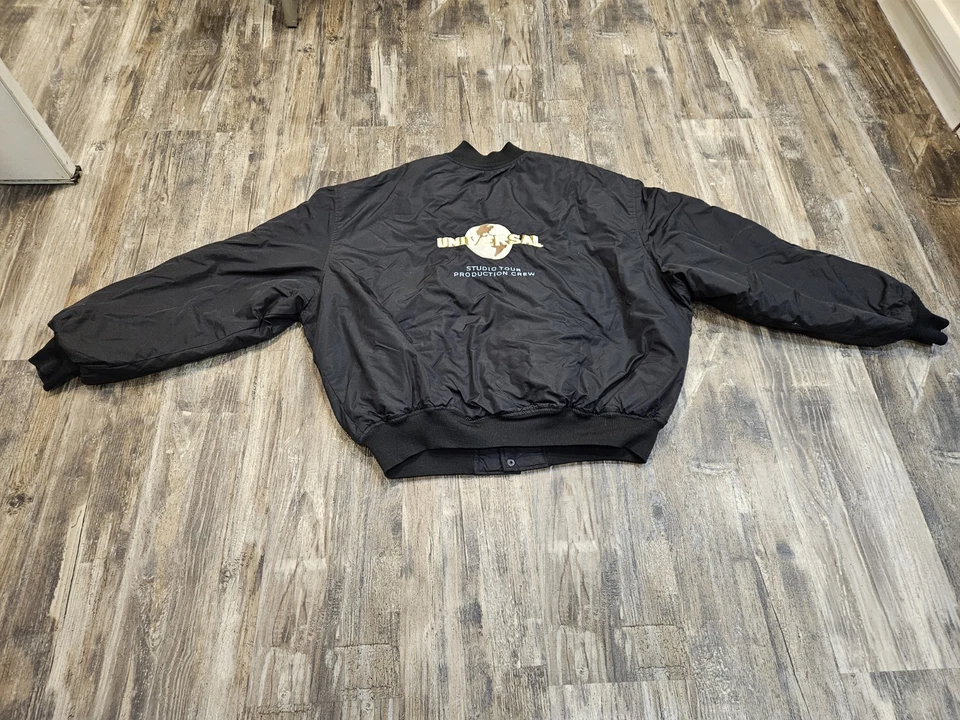 VINTAGE Universal Studio Tour Production Crew Jacket Sz XL RARE - Image 4 of 4