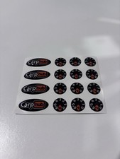 DELKIM TXI STD EV PLUS ALARMS STICKERS KIT CARP HUB PRINT
