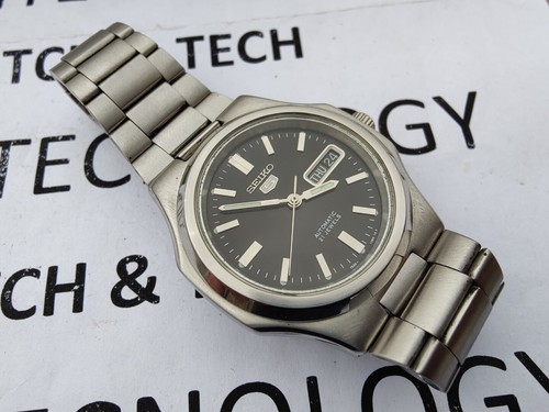 Seiko 7S26-03R0 SNKK47 Nautilus Seikonaut black Dial automatic  Seikonautilus TOP | eBay