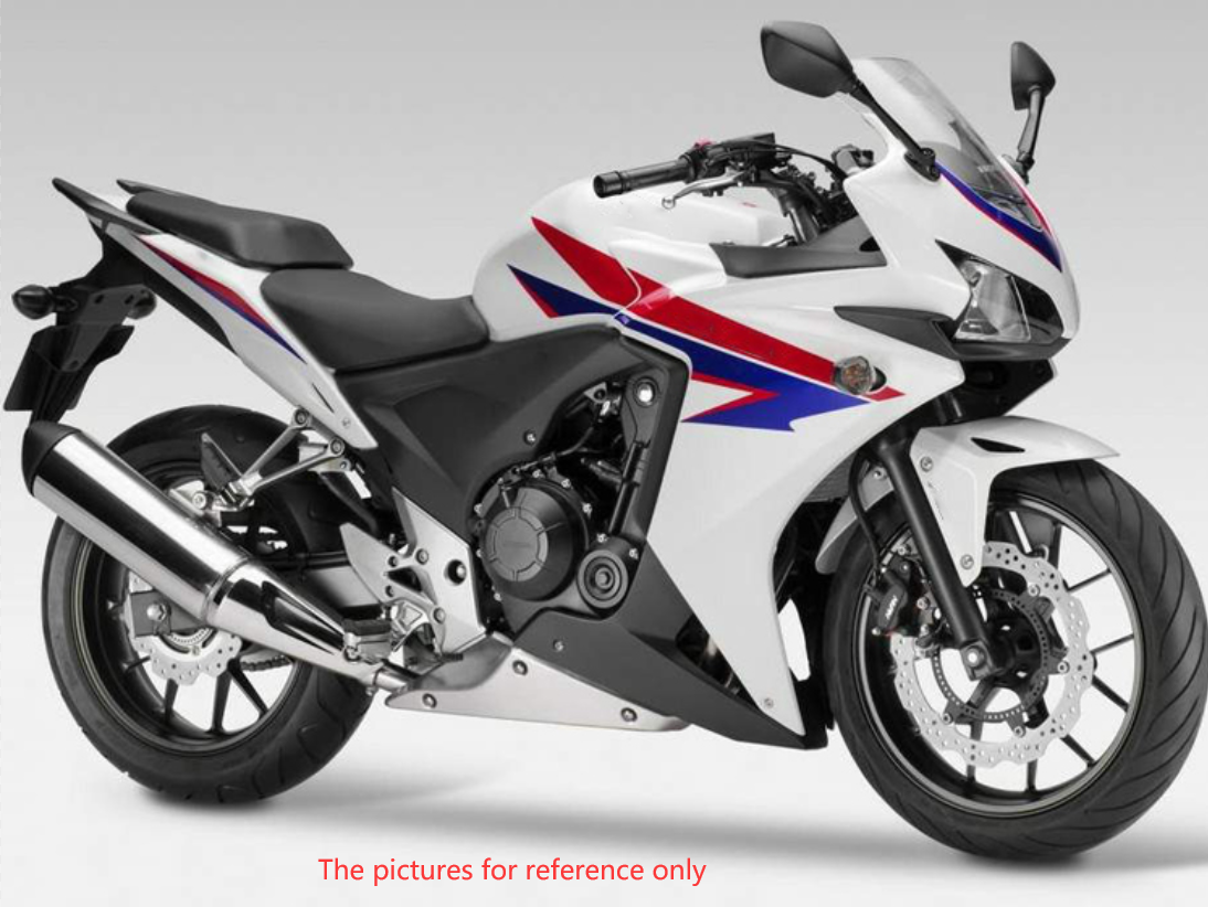 ABS Fairings for Honda CBR500R 2013 2014 2015 13 14 15 Blue White