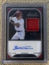 2023 Chronicles Studio Brady House Black Prospect Patch Auto 47/50 Nationals