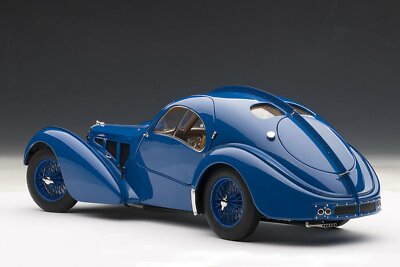 AUTOart Bugatti type 57SC Atlantic Blue Model Car 1/43 JAPAN NEW